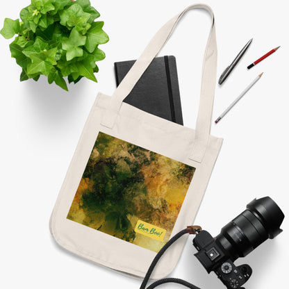 “Nature in Harmony: A Harmonic Abstract Artpiece.” - Bam Boo! Lifestyle Eco-friendly Tote Bag