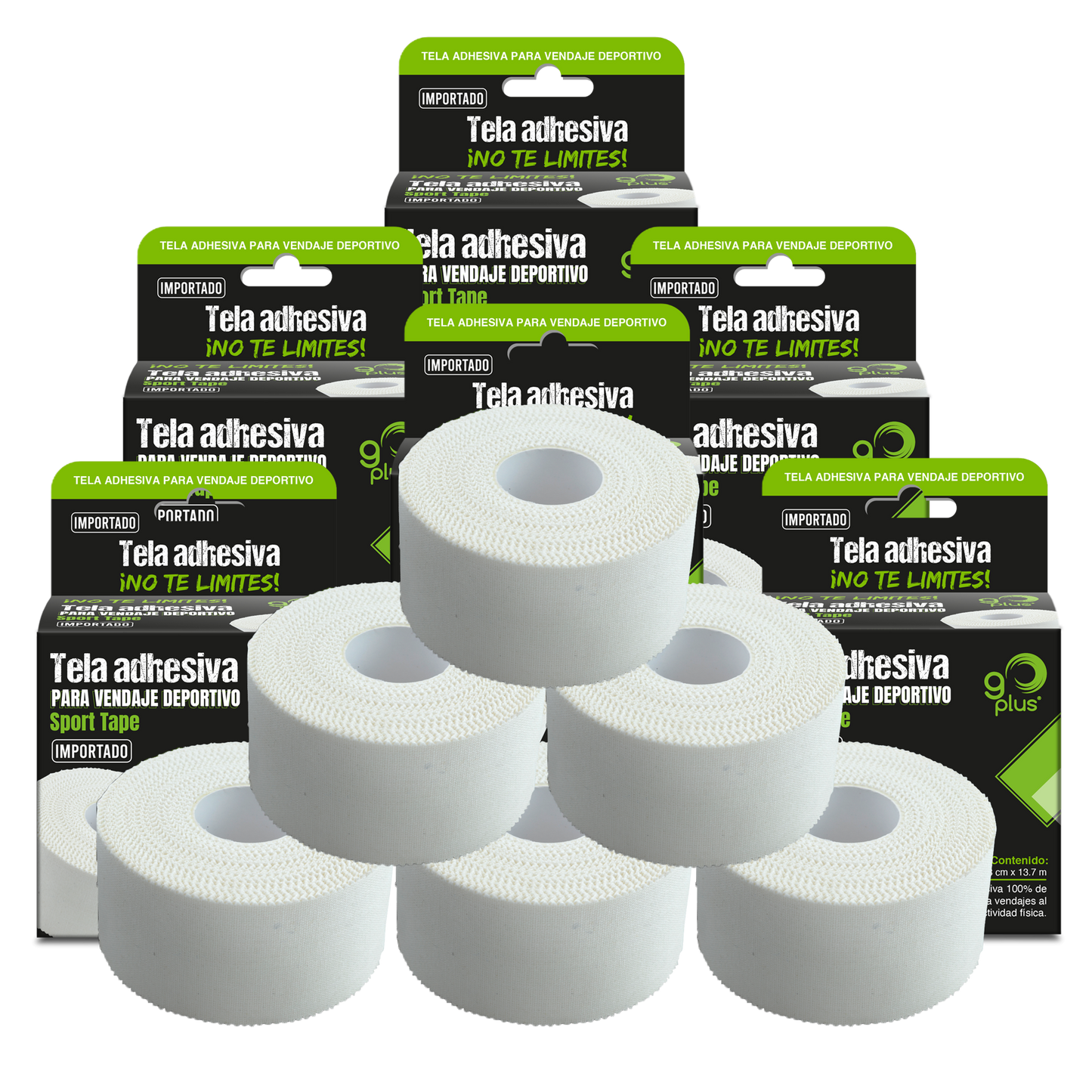 Tela Adhesiva Para Vendaje Deportivo Sport Tape Go Plus