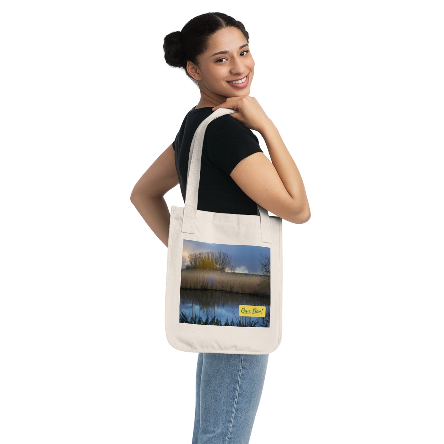 "Nature in Light and Color" - Bam Boo! Lifestyle Eco-friendly Tote Bag