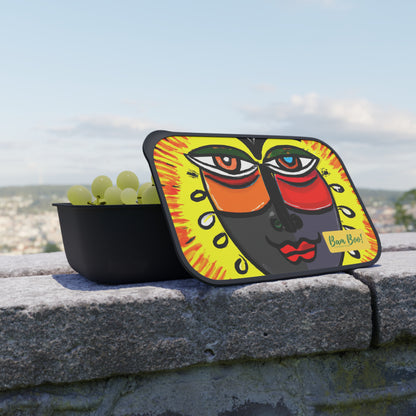 "Unifying Identity: Expressing Heritage and Culture Through Art". - Bam Boo! Lifestyle Eco-friendly PLA Bento Box with Band and Utensils