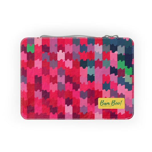 "Pixelated Palettes: Exploring the Colors of Texture" - Bam Boo! Lifestyle Eco-friendly Paper Lunch Bag