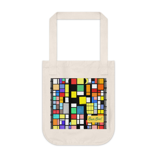 "A Harmony of Colors and Shapes" - Bam Boo! Lifestyle Eco-friendly Tote Bag