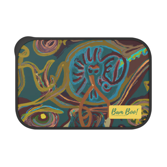 "Cyber Nature: The Rebirth" - Bam Boo! Lifestyle Eco-friendly PLA Bento Box with Band and Utensils