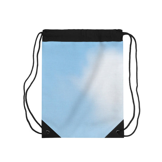 "The Perfect Frame: A Still Image of Athletic Perfection" - Go Plus Drawstring Bag
