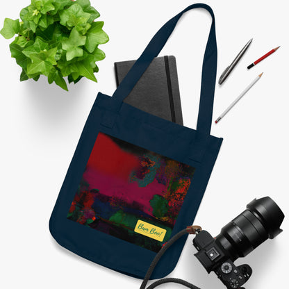 "Tapestry of Creation: An Abstract Expression of the Environment" - Bam Boo! Lifestyle Eco-friendly Tote Bag