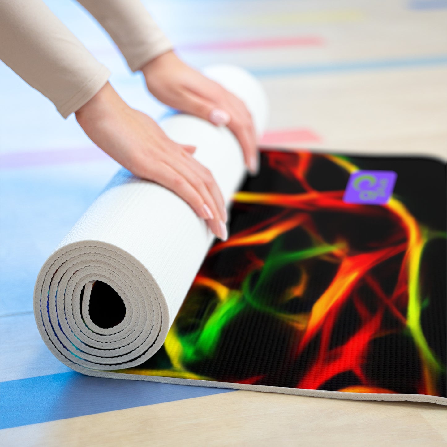 "Dynamic Sporting Monumentation" - Go Plus Foam Yoga Mat