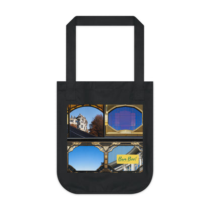 "Capturing the Hidden Beauty: A Visual Mosaic of a Place" - Bam Boo! Lifestyle Eco-friendly Tote Bag