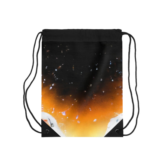 "A Game to Remember: Sports Art that Captures the Passion of Victory" - Go Plus Drawstring Bag