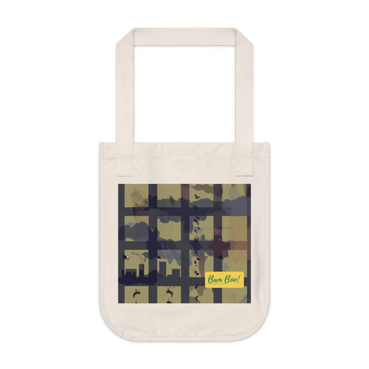 Digital Meets Traditional: A Creative Fusion of Mixed Media Artwork - Bam Boo! Lifestyle Eco-friendly Tote Bag