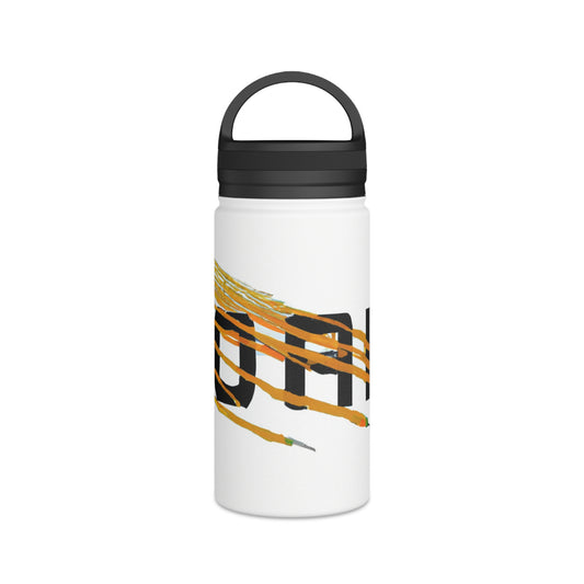 The Sport of Colors: A Visual Exploration of Athletic Emotion - Go Plus Stainless Steel Water Bottle, Handle Lid