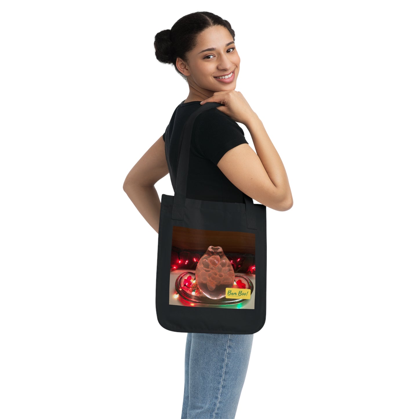 "The Getting Darker Creation" - Bam Boo! Lifestyle Eco-friendly Tote Bag
