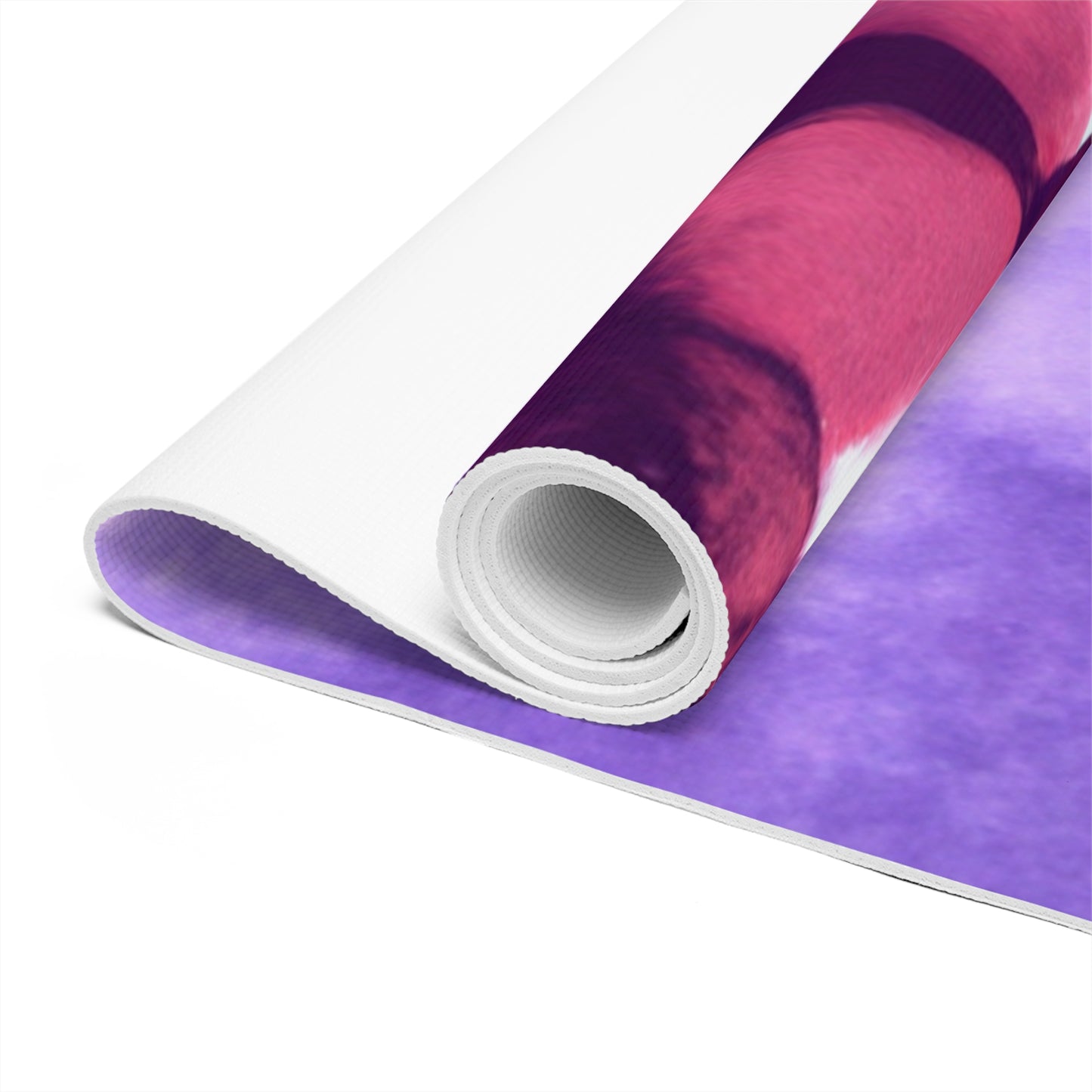 "Champion Force: A Tribute to Strength and Power" - Go Plus Foam Yoga Mat