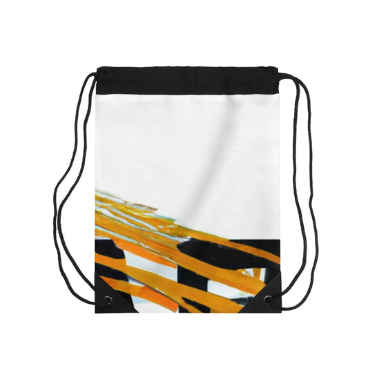 The Sport of Colors: A Visual Exploration of Athletic Emotion - Go Plus Drawstring Bag