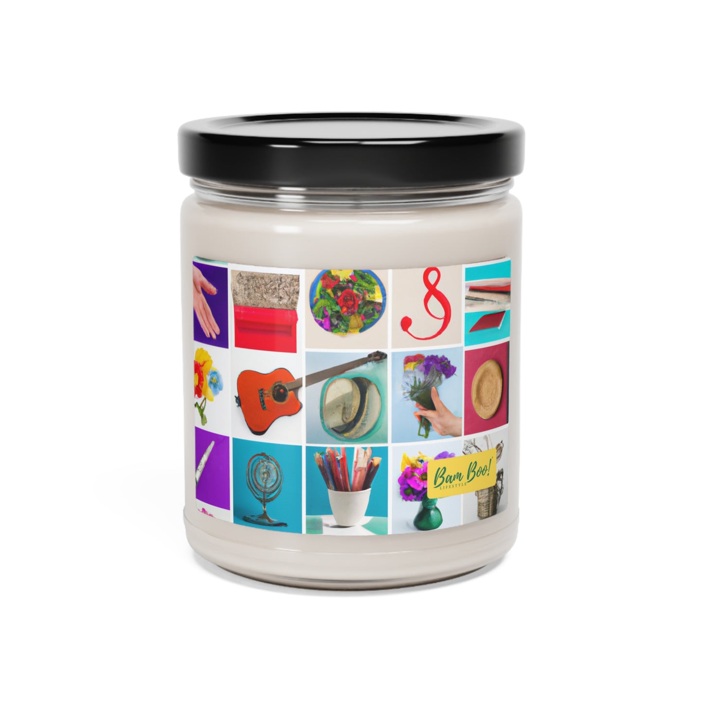 "Exploring My Self: A Reflection Collage" - Bam Boo! Lifestyle Eco-friendly Soy Candle