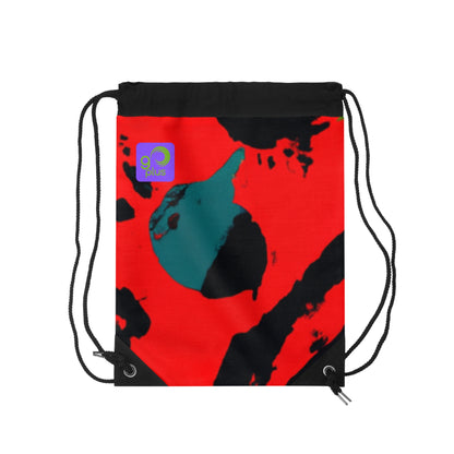 "Spectacular Movement: A Abstract In-Motion Artwork" - Go Plus Drawstring Bag