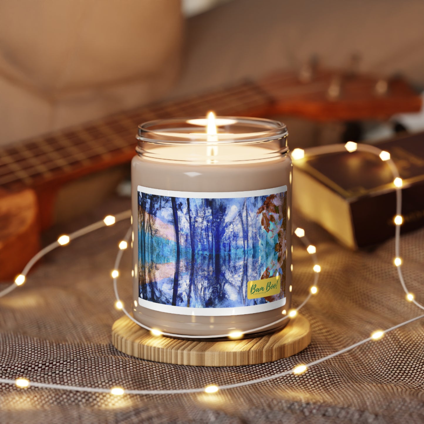 "Nature's Splendor: A Charming Harmony of Images and Colors" - Bam Boo! Lifestyle Eco-friendly Soy Candle
