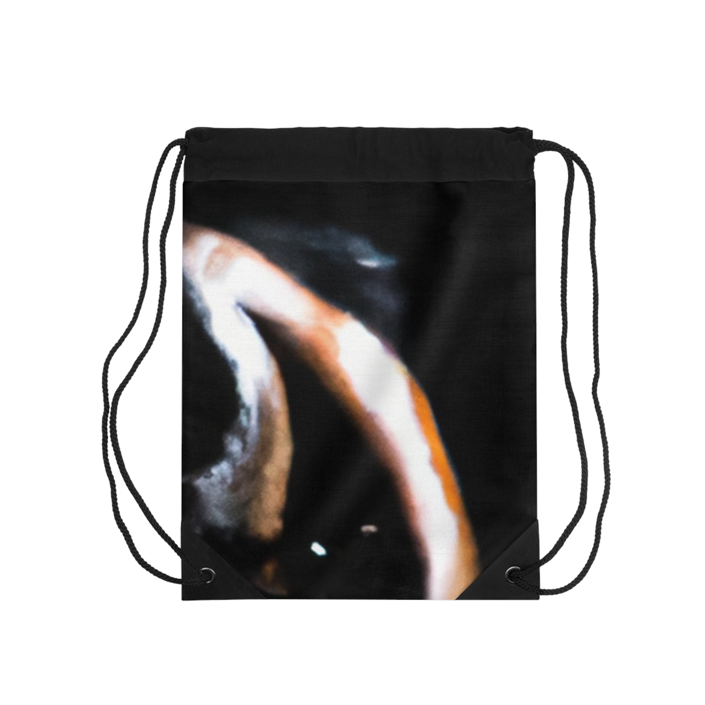 Dynamic Movements in Motion: Capturing the Energy of Sport Through Art - Go Plus Drawstring Bag
