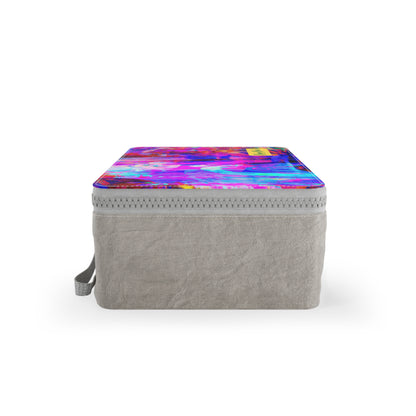 "Abstract Expressionism: Exploring Color and Texture" - Bam Boo! Lifestyle Eco-friendly Paper Lunch Bag
