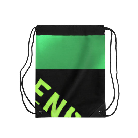 "Dynamic Sports Collage: Capturing the Excitement of the Game" - Go Plus Drawstring Bag