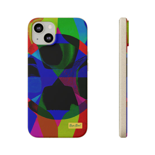 "Boldly Harmonized: A Colorful Geometric Expression of Beauty" - Bam Boo! Lifestyle Eco-friendly Cases