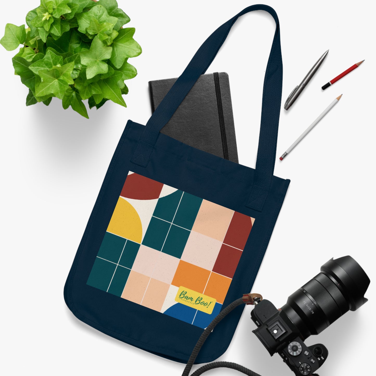 "Splendid Shapes and Spectacular Colors" - Bam Boo! Lifestyle Eco-friendly Tote Bag