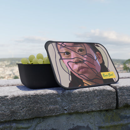 "The Modern Me: Combining Art and Technology." - Bam Boo! Lifestyle Eco-friendly PLA Bento Box with Band and Utensils
