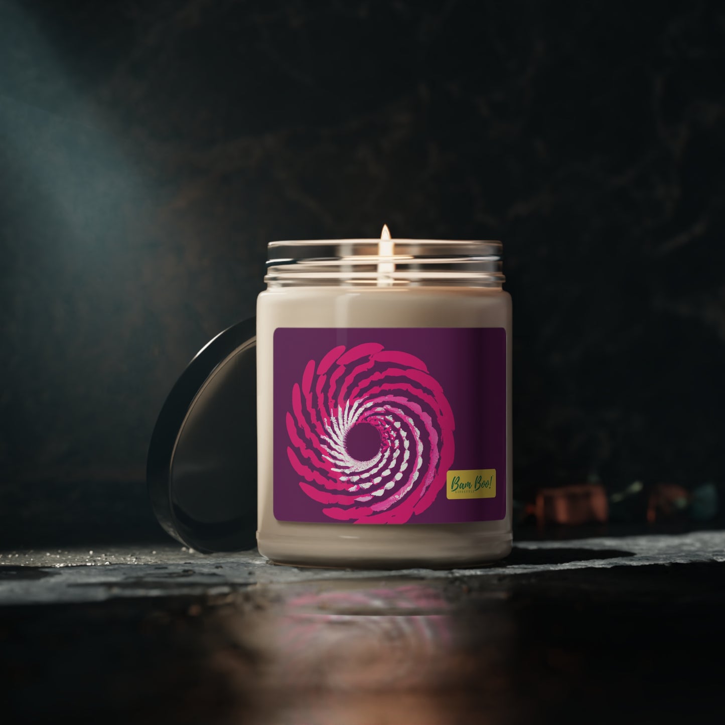 "Fusion of Art and Technology: A Hybrid Artistic Experience" - Bam Boo! Lifestyle Eco-friendly Soy Candle