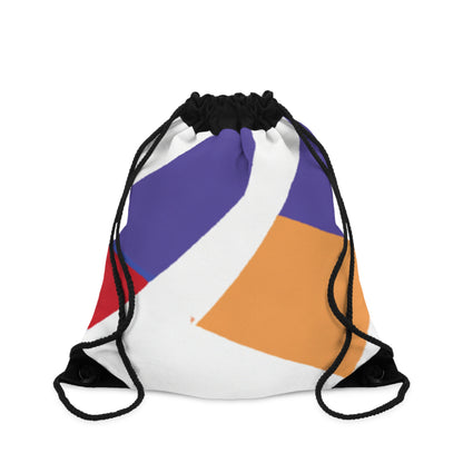 "Athletic Energy in Motion: A Sporty Colorful Masterpiece" - Go Plus Drawstring Bag