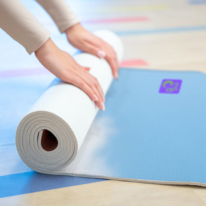 "The Perfect Frame: A Still Image of Athletic Perfection" - Go Plus Foam Yoga Mat