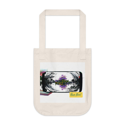 "Nature Meets Technology: A Visual Exploration" - Bam Boo! Lifestyle Eco-friendly Tote Bag