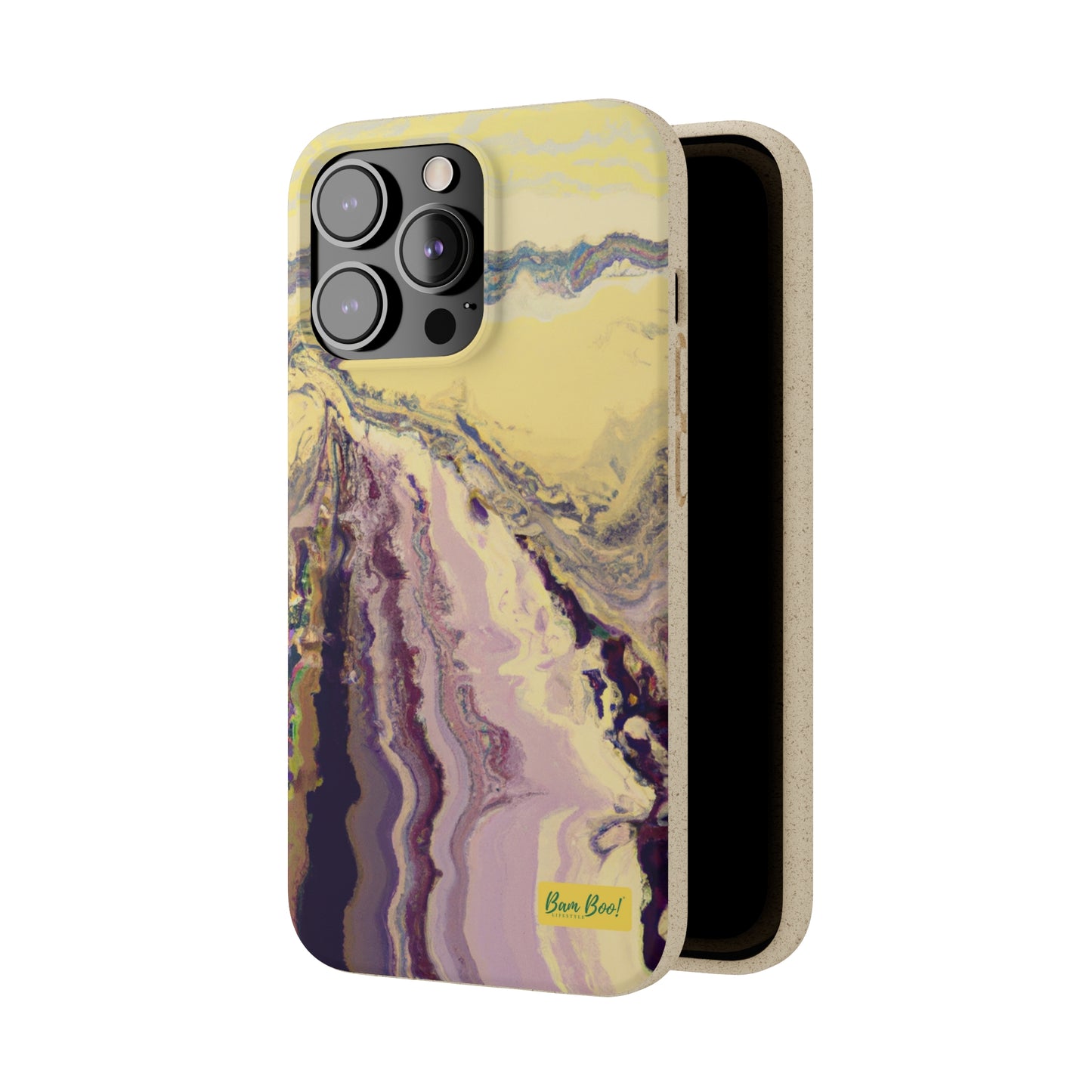"Abstract Universe: A Creative Exploration of Color, Shape, and Texture." - Bam Boo! Lifestyle Eco-friendly Cases