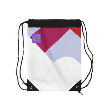 "Athletic Energy in Motion: A Sporty Colorful Masterpiece" - Go Plus Drawstring Bag