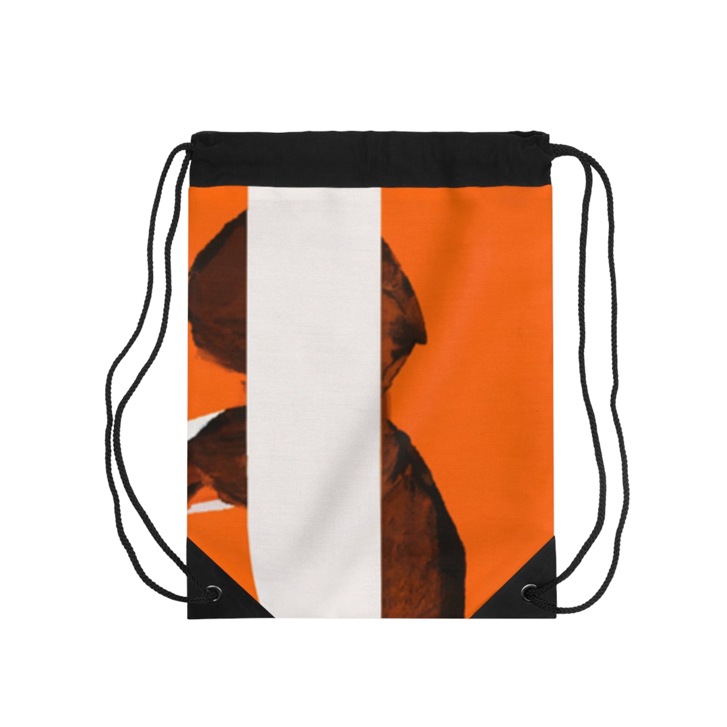 "The Power of Sports: A Bright and Dynamic Artwork" - Go Plus Drawstring Bag
