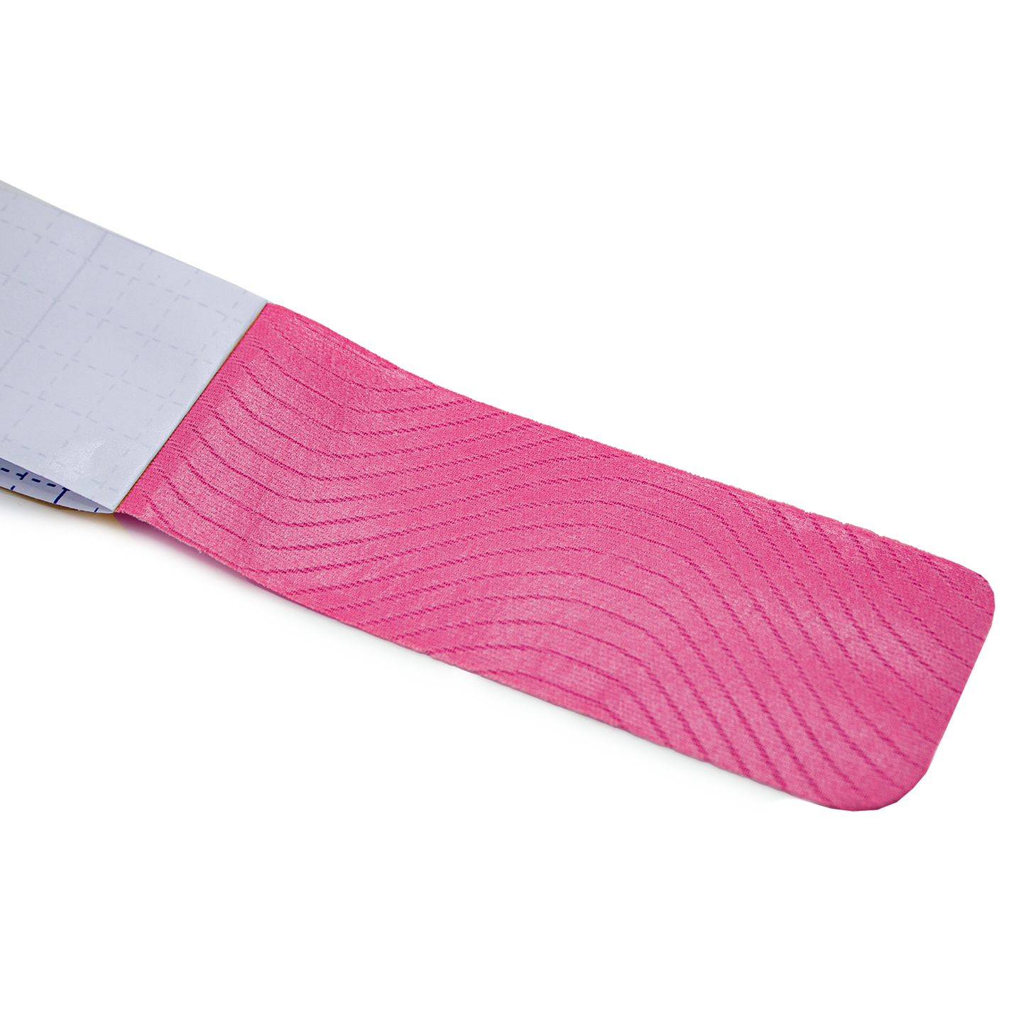 Cinta Kinesiológica Rosa 1 m Precortada Go Plus | 4 Tiras | Vendaje Neuromuscular
