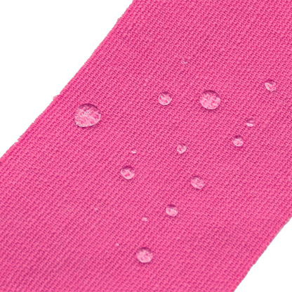 Cinta Kinesiológica Rosa 1 m Precortada Go Plus | 4 Tiras | Vendaje Neuromuscular