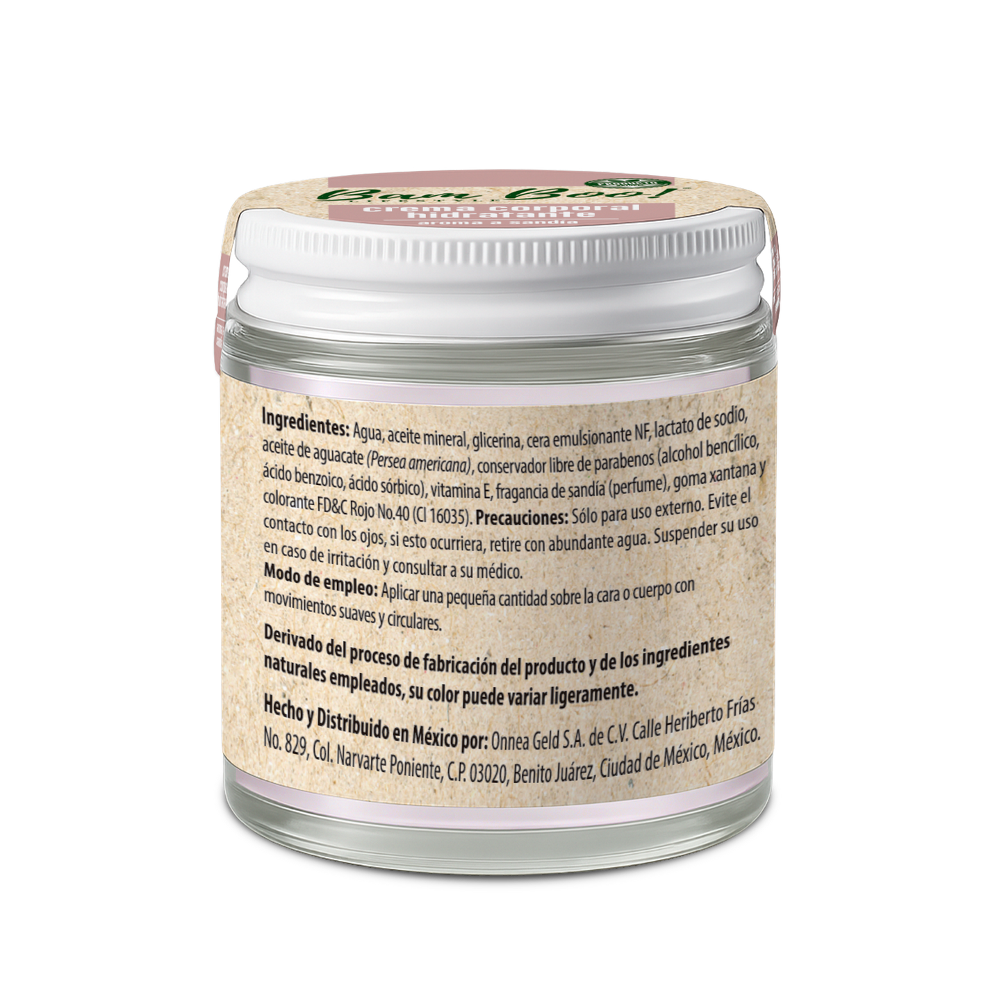 Watermelon Moisturizing Cream for Face and Body 100 g Bam Boo! Lifestyle