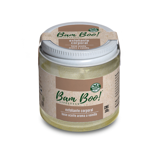 Oil-Based Body Scrub Vanilla Aroma 100 g Bam Boo! Lifestyle