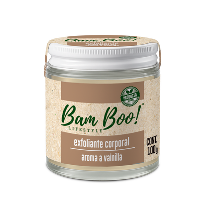 Oil-Based Body Scrub Vanilla Aroma 100 g Bam Boo! Lifestyle