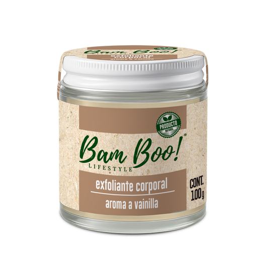 Oil-Based Body Scrub Vanilla Aroma 100 g Bam Boo! Lifestyle
