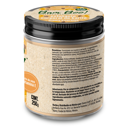 🍊 Exfoliante Corporal de Karité Aroma a Naranja 250 g | Bam Boo! Lifestyle