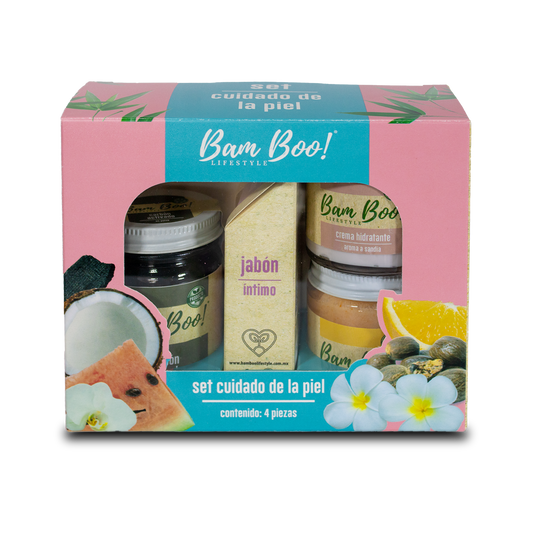 Bam Boo! Skin Care Set Lifestyle 4 pcs