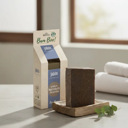Tepezcohuite Eucalyptus Exfoliating Soap 100 g Bam Boo! Lifestyle