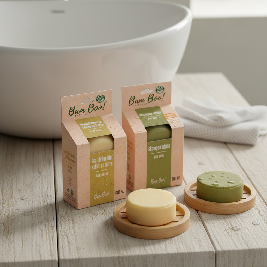 Kit para el Cuidado del Cabello Shampoo + Acondicionador | Bam Boo! Lifestyle |