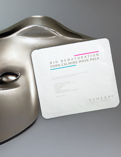 Mascarilla Facial de USOLAB Bio Renaturation PDRN Calming Mask