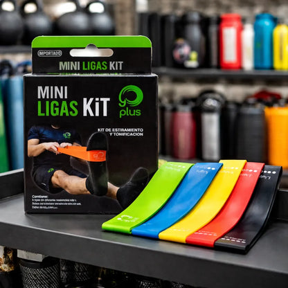 Mini Leagues Kit 5 Resistance Bands Go Plus