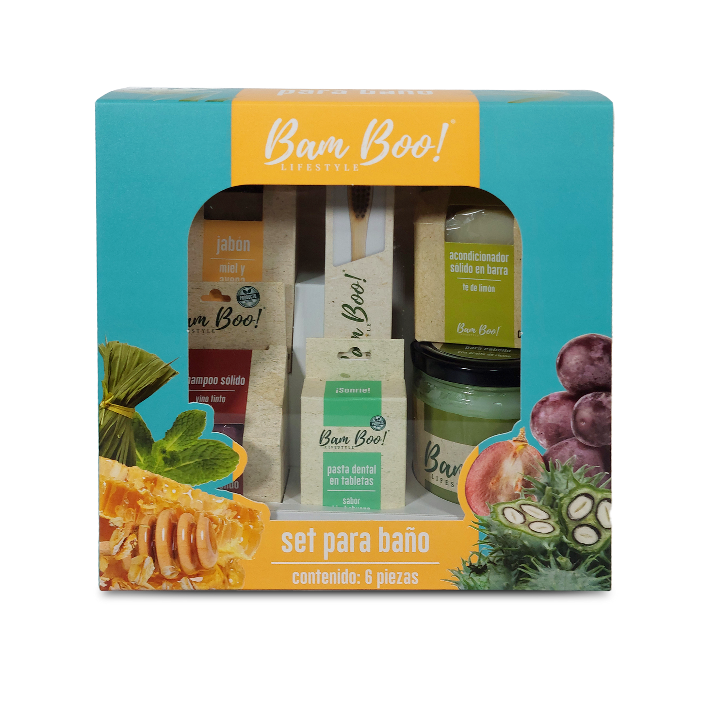 Set para Baño Bam Boo! Lifestyle