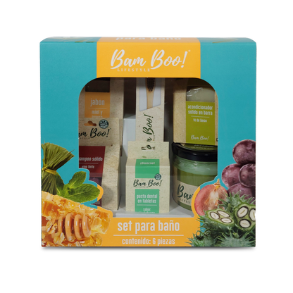 Set para Baño Bam Boo! Lifestyle