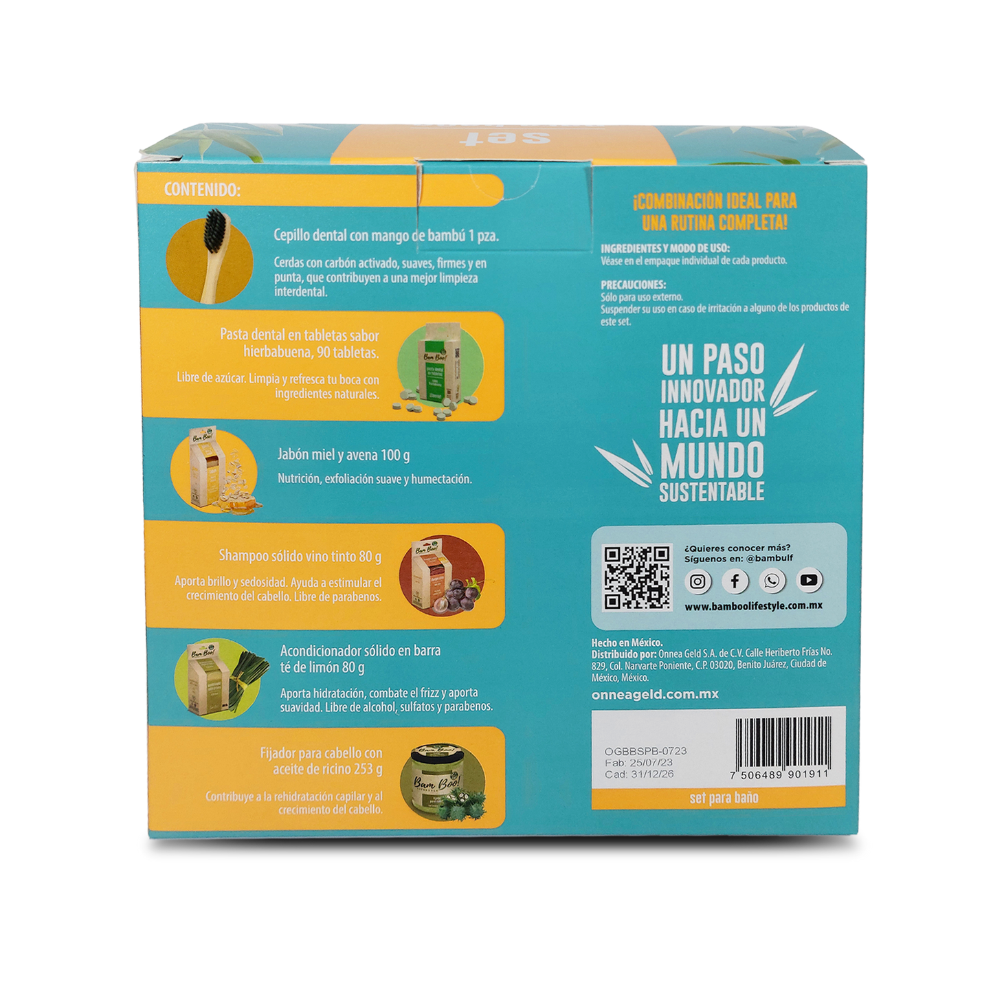 Set para Baño Bam Boo! Lifestyle