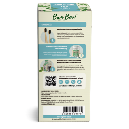 Set De Higiene Bucal Natural | Bam Boo! Lifestyle