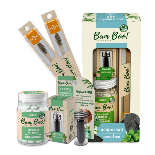 Set De Higiene Bucal Natural | Bam Boo! Lifestyle